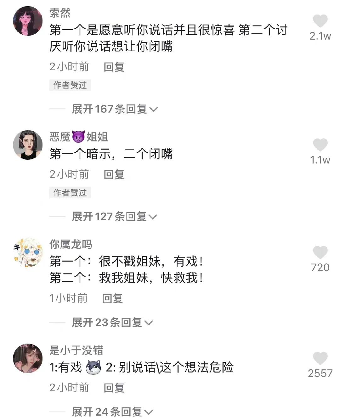 听说只有女生才能看懂这两个表情真正的意思 试试看吧